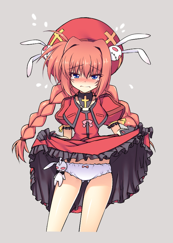 vita and noroi usagi (lyrical nanoha and 2 more) drawn by raiou