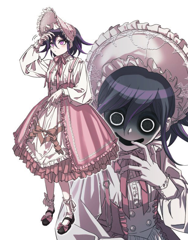 oma kokichi (danganronpa and 1 more) drawn by setubigo