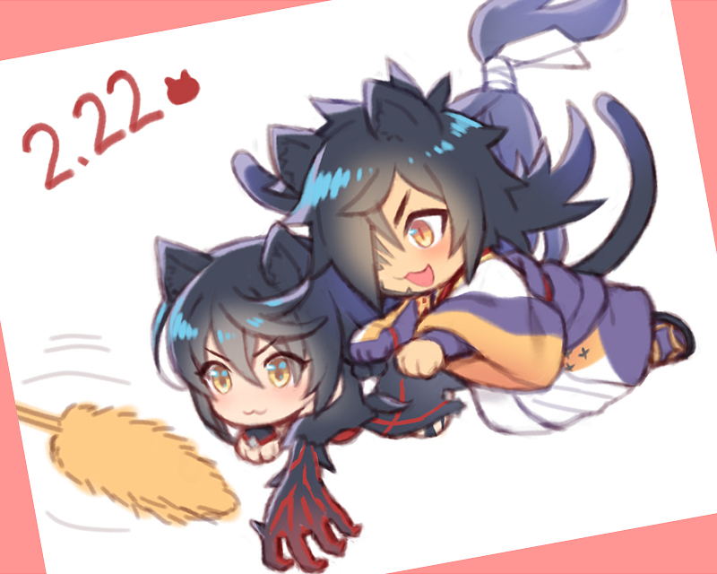 velvet crowe and rokurou rangetsu (tales of and 1 more) drawn by folks_(nabokof)