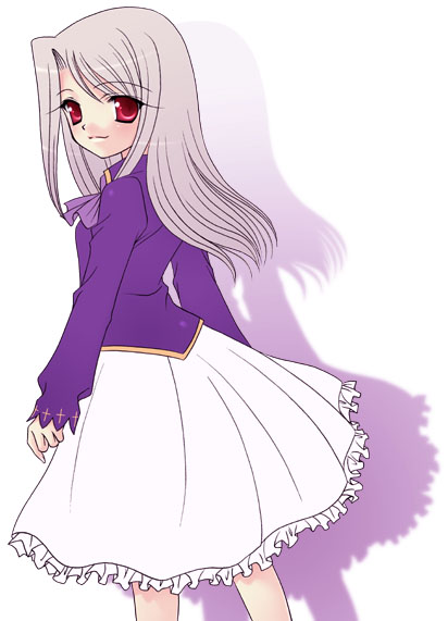 illyasviel von einzbern (fate and 1 more) drawn by takenaka_hisato