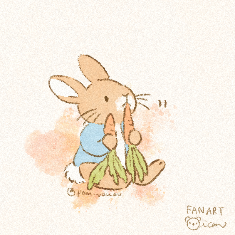 peter rabbit (peter rabbit) drawn by mian_(user_kwcj2833)
