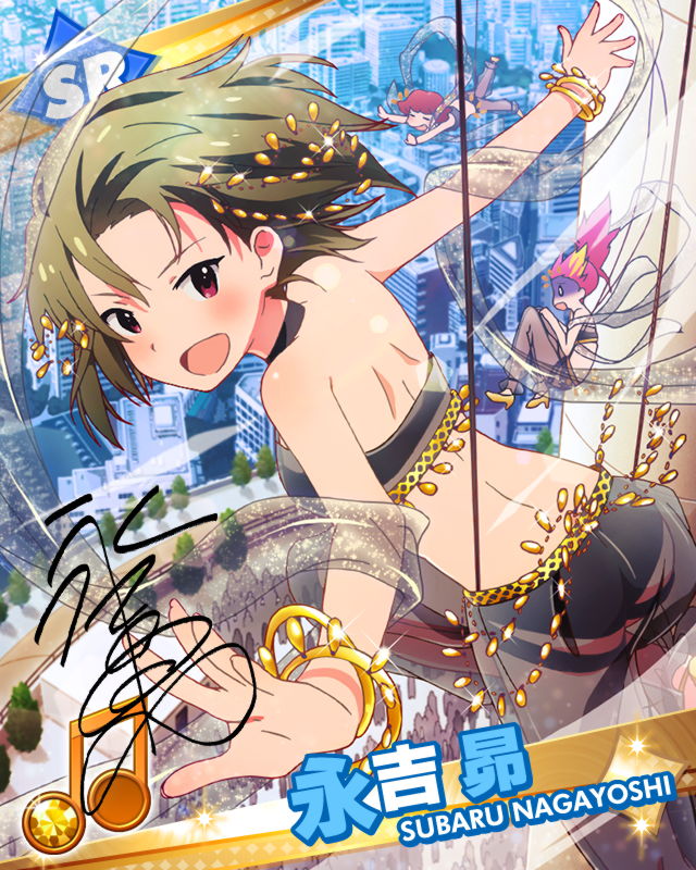 nagayoshi subaru, nonohara akane, and maihama ayumu (idolmaster and 1 more)