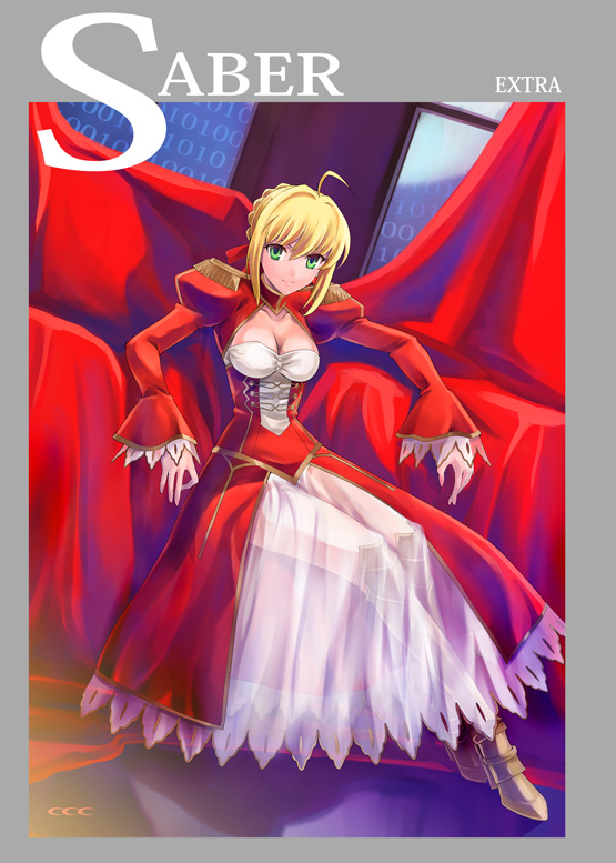 nero claudius (fate and 1 more) drawn by shirotsumekusa