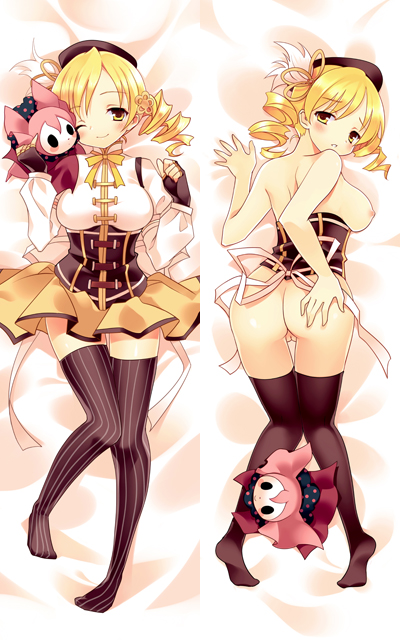 tomoe mami and charlotte (mahou shoujo madoka magica) drawn by rie_(reverie)