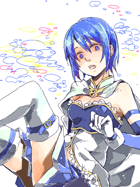 miki sayaka (mahou shoujo madoka magica) drawn by moyuchi