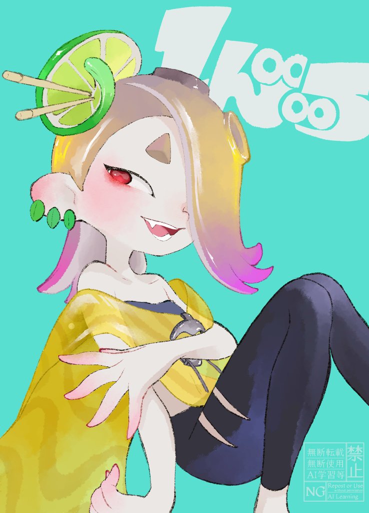 shiver (splatoon and 1 more) drawn by atataka_soranko
