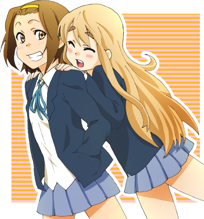 tainaka ritsu and kotobuki tsumugi (k-on!) drawn by umesge