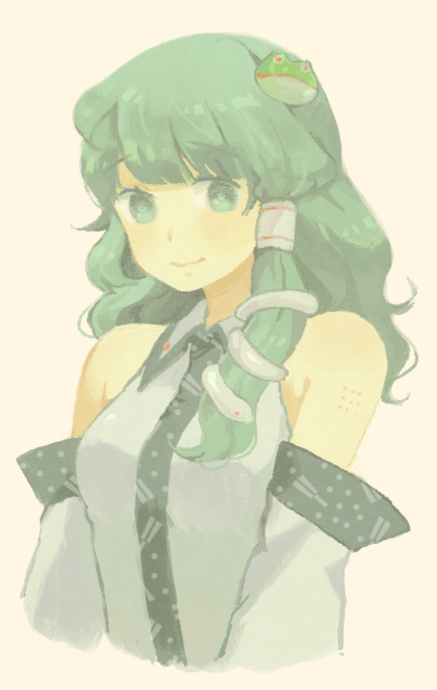 kochiya sanae (touhou) drawn by keyaki_(mora_ll)