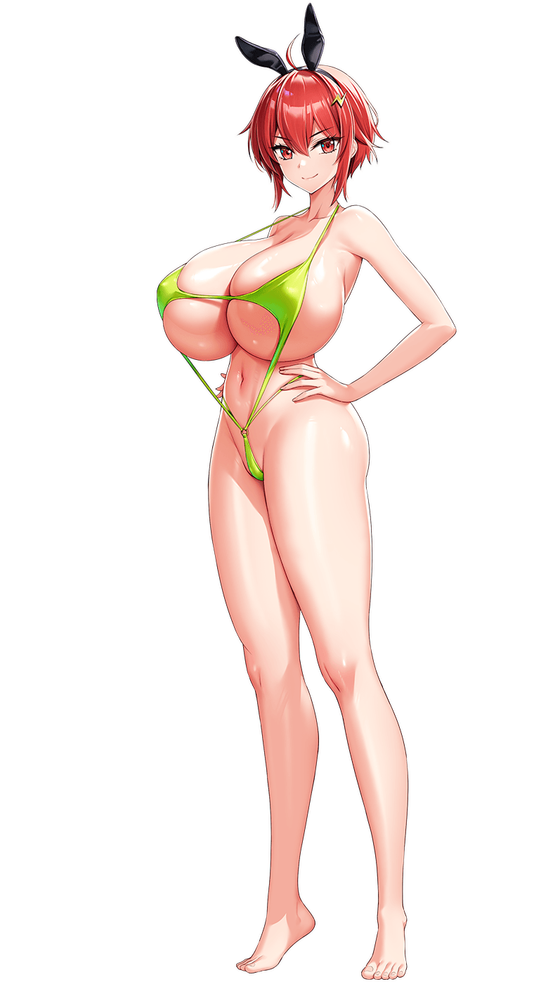 karla lil earthian (motto! haramase! honoo no oppai isekai oppai bunny gakuen!) drawn by derauea