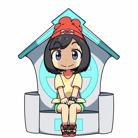 selene (pokemon and 1 more) drawn by kanikama