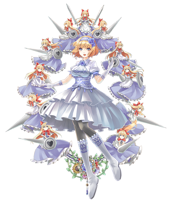 alice margatroid and shanghai doll (touhou) drawn by vetina