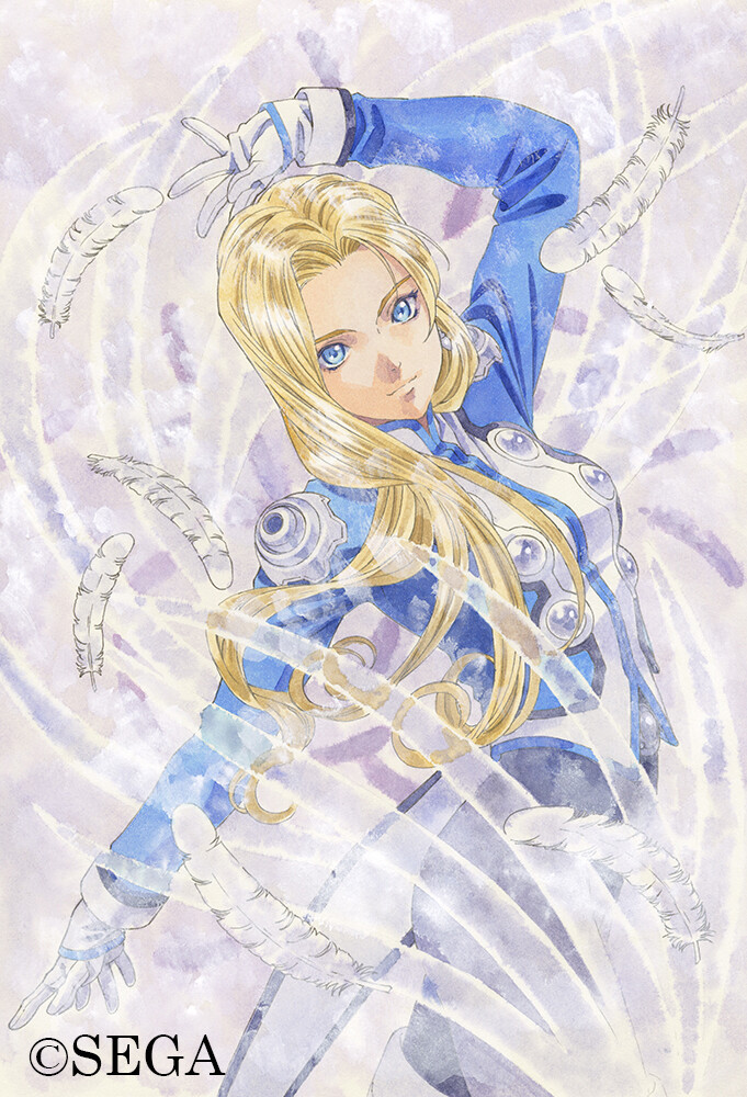 glycine bleumer (sakura taisen and 2 more) drawn by matsubara_hidenori