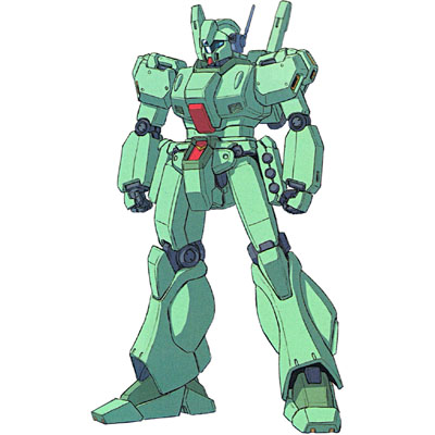 jegan (gundam and 2 more) drawn by katoki_hajime