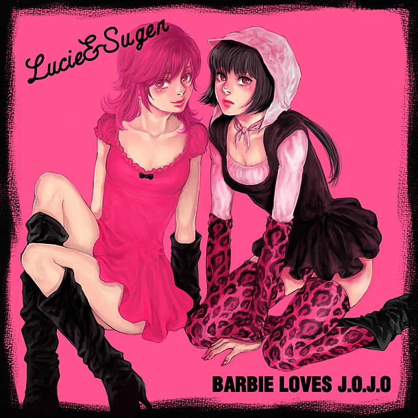 lucy steel and sugar mountain (jojo no kimyou na bouken and 1 more) drawn by ayako_usagi