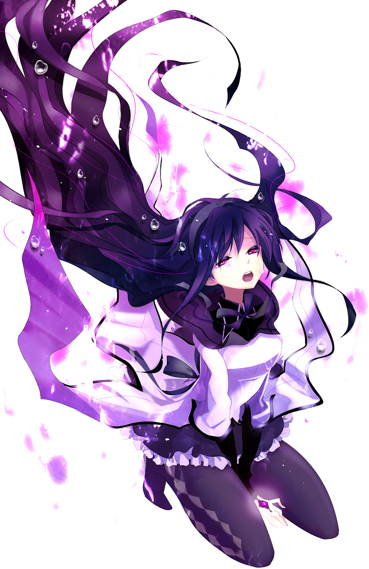 akemi homura (mahou shoujo madoka magica) drawn by mochida_(annie)