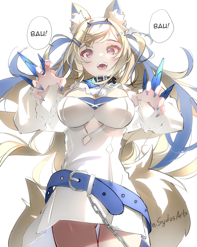 fuwawa abyssgard (hololive and 1 more) drawn by sydus