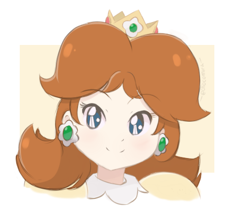 princess daisy (mario) drawn by chocomiru