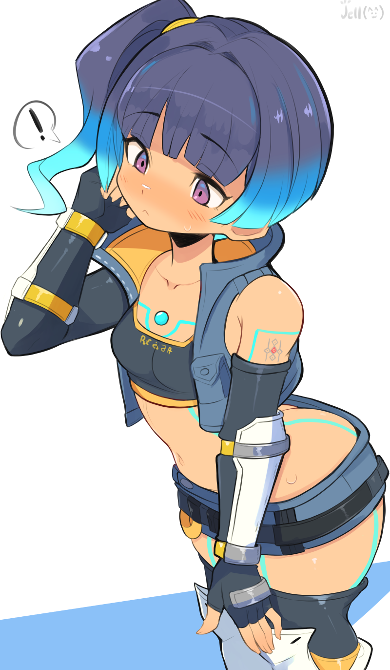 sena (xenoblade chronicles and 1 more) drawn by jellcaps