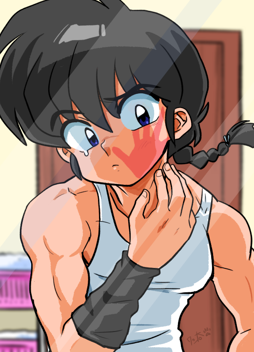 saotome ranma (ranma 1/2) drawn by wanta_(futoshi)