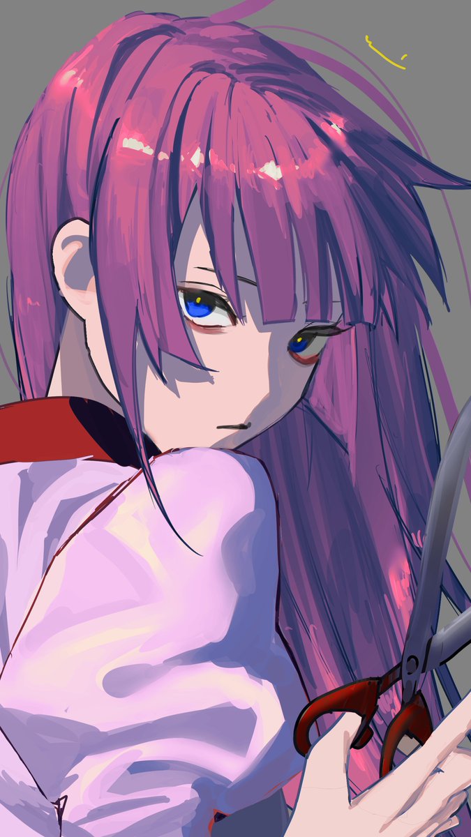 senjougahara hitagi (monogatari and 1 more) drawn by katagiri_yuuhi_(paulowniayuuhi)