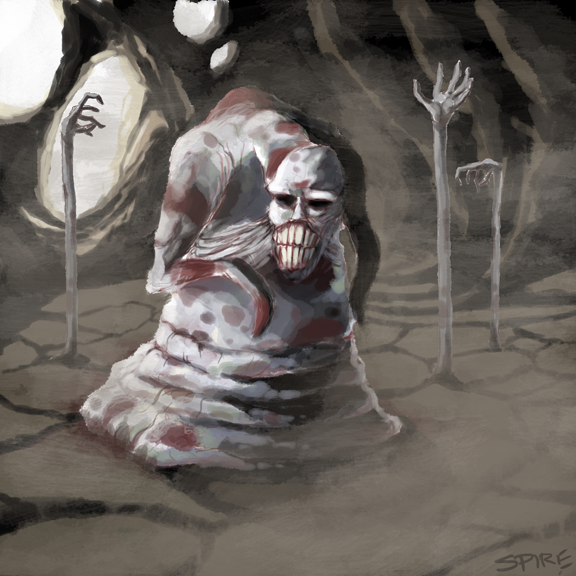 dead hand (the legend of zelda and 1 more) drawn by drawfag