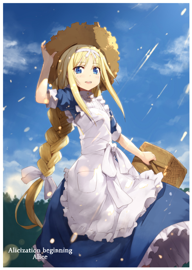 alice zuberg (sword art online and 1 more) drawn by gabiran