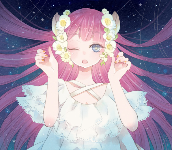 kaname madoka and ultimate madoka (mahou shoujo madoka magica) drawn by fuyu_mochi