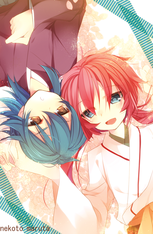 kirino ranmaru and kariya masaki (inazuma eleven and 1 more) drawn by nekoto_maruta