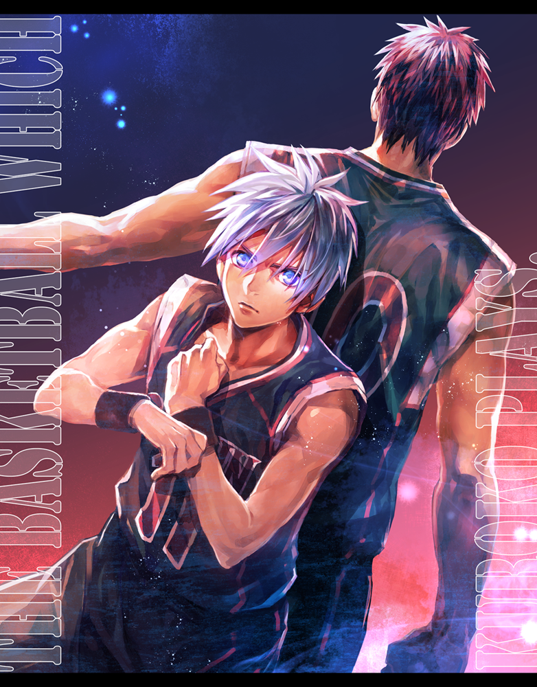 kuroko tetsuya and kagami taiga (kuroko no basuke) drawn by torisu