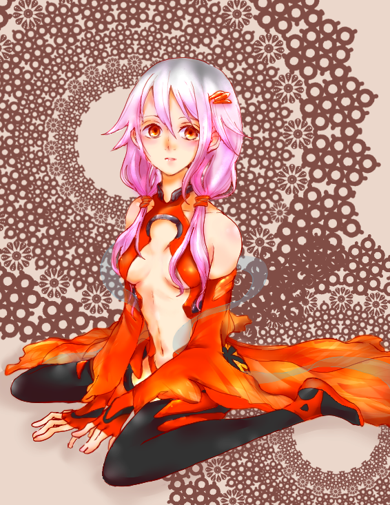 yuzuriha inori (guilty crown) drawn by yako_(asskyas)