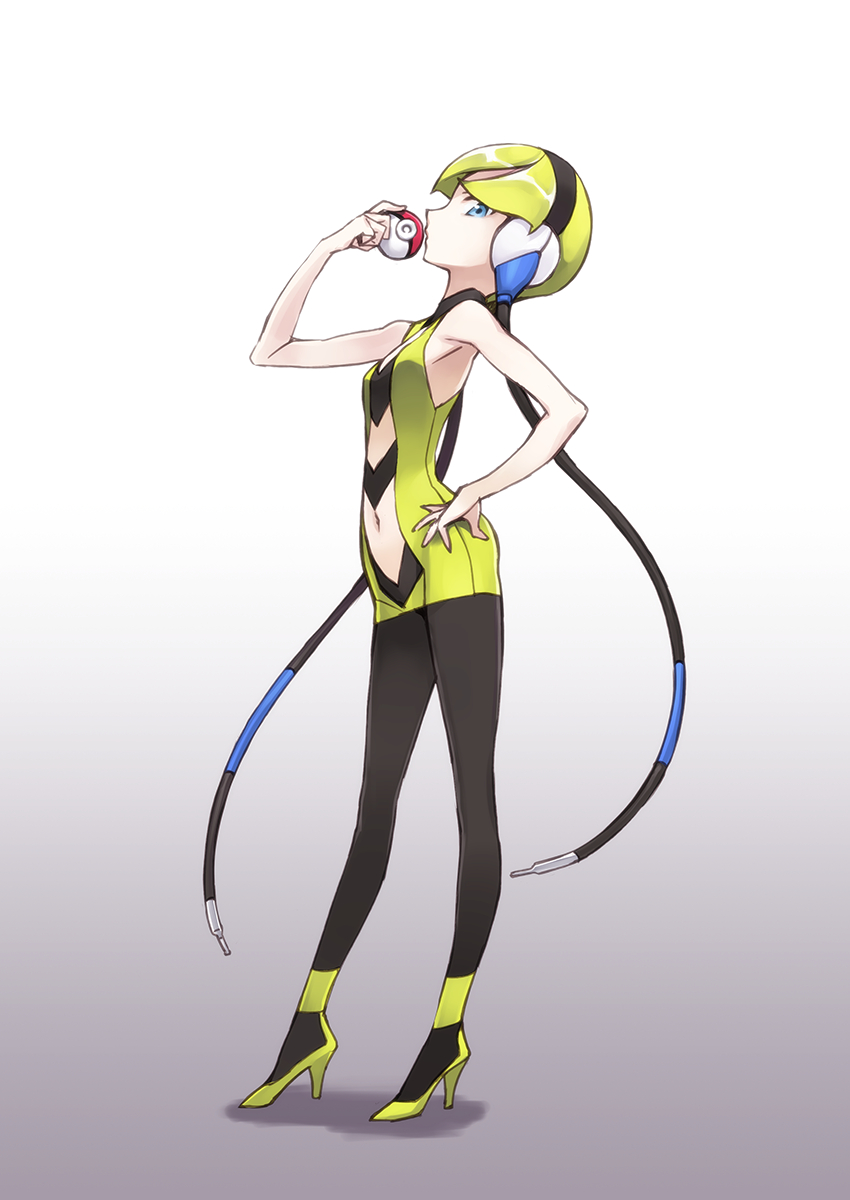 elesa (pokemon and 1 more) drawn by matsuryuu