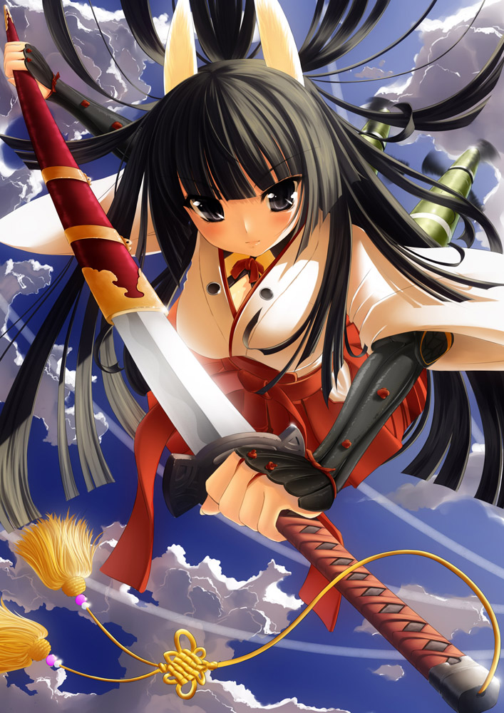 anabuki tomoko (world witches series and 1 more) drawn by rail_(silverbow)