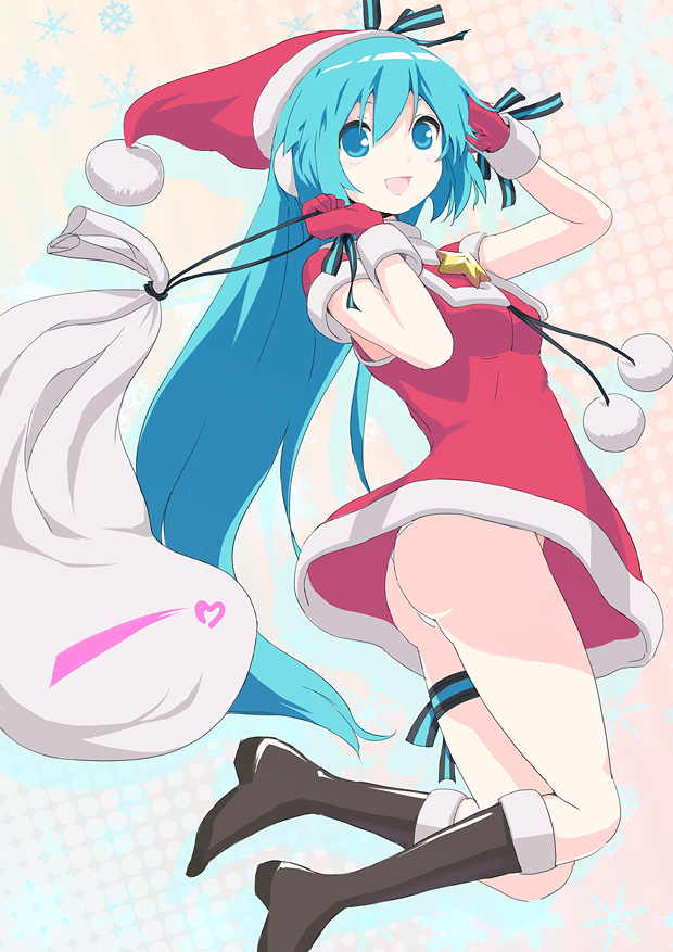 hatsune miku (vocaloid and 2 more) drawn by nichiki