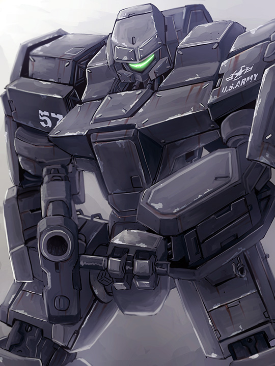 m6 bushnell (full metal panic!) drawn by mori_souchou