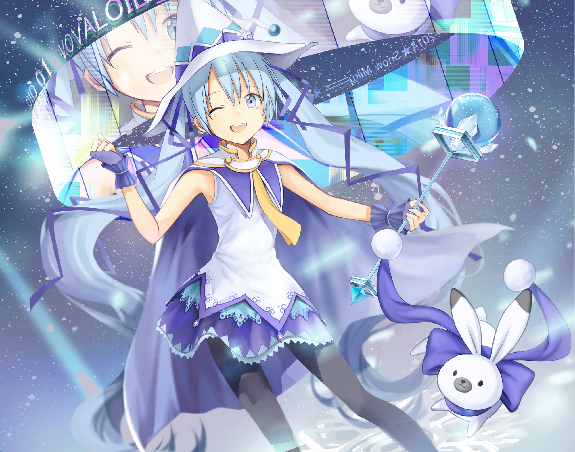 Hatsune Miku Yuki Miku Rabbit Yukine And Yuki Miku Vocaloid Drawn By Kari Kenji Danbooru Hatsune Miku Yuki Miku Rabbit Yukine And Yuki Miku Vocaloid Drawn By Kari Kenji Danbooru
