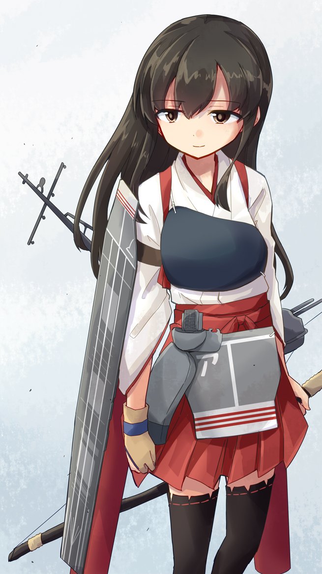 akagi and akagi kai ni (kantai collection) drawn by kakizaki_(chou_neji)