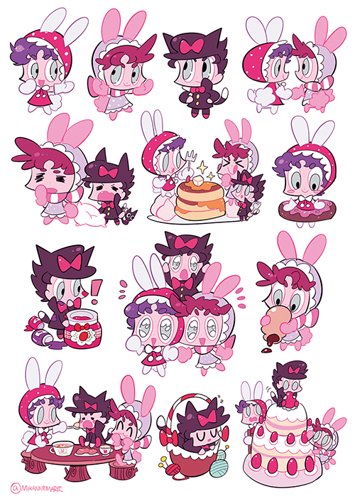 joseph joestar, kujo jotaro, jonathan joestar, and my melody (jojo no kimyou na bouken and 2 more) drawn by invaderdarling
