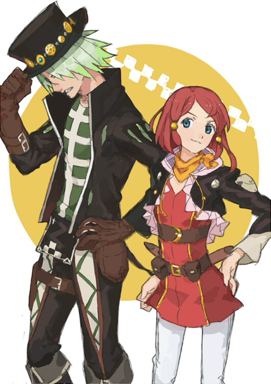 rose and dezel (tales of and 1 more) drawn by urabe_(mstchan)
