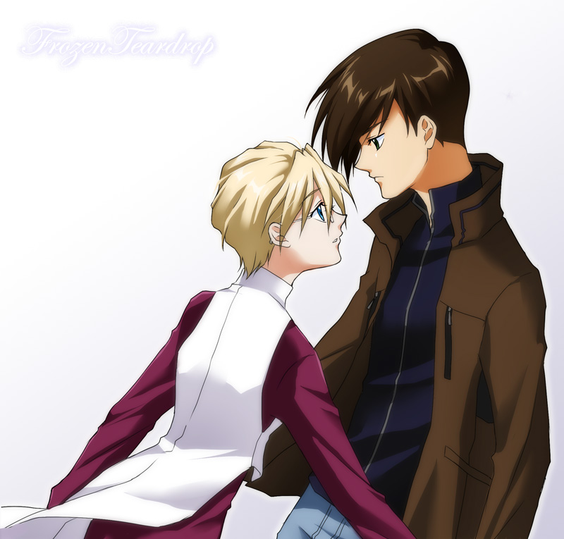 katherine oud winner and trowa phobos (gundam and 2 more) drawn by rei_(usabiba)