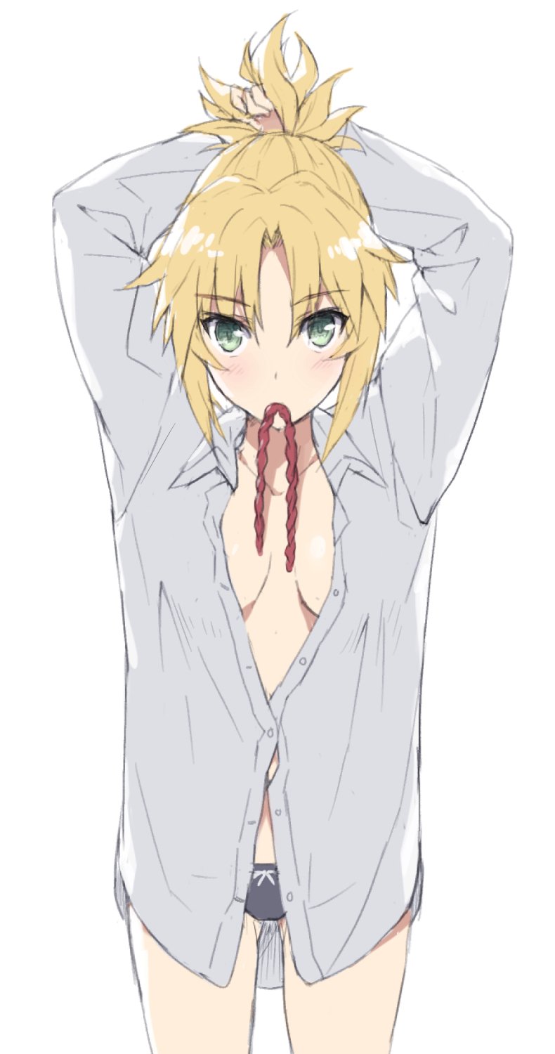 mordred (fate and 1 more) drawn by tonee