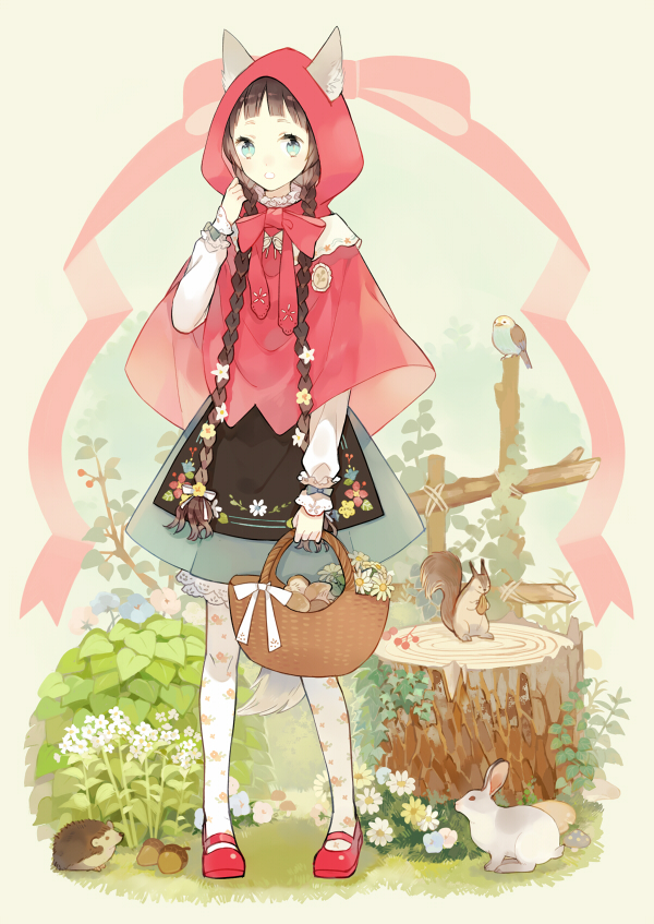 little red riding hood (original and 1 more) drawn by seuga