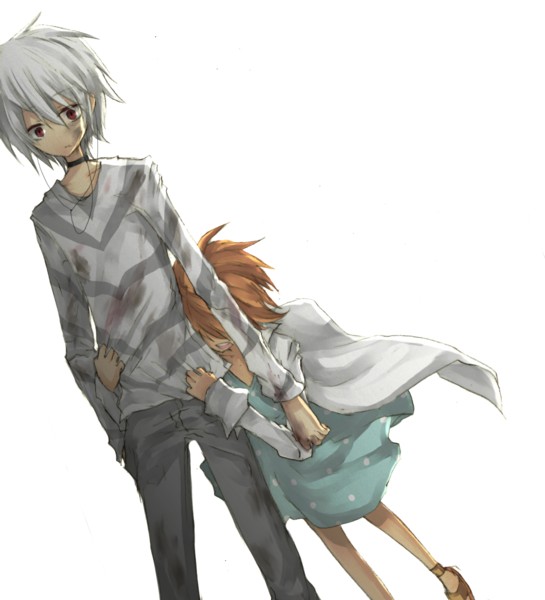 accelerator and last order (toaru majutsu no index and 1 more) drawn by ciel_arc