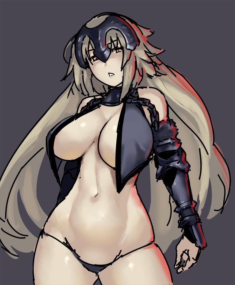jeanne d'arc alter (fate and 1 more) drawn by eu03