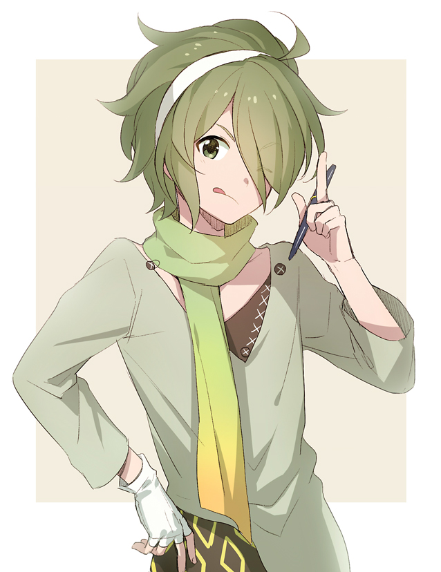 mitarai shouta and tsukumo kazuki (idolmaster and 1 more) drawn by 11kkr