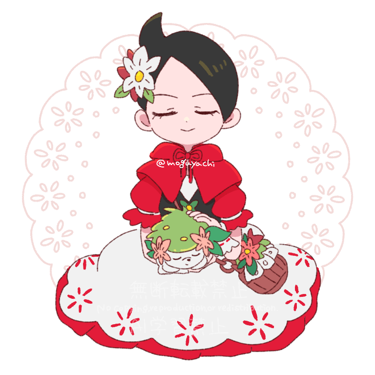 shaymin and marley (pokemon and 1 more) drawn by hachisen