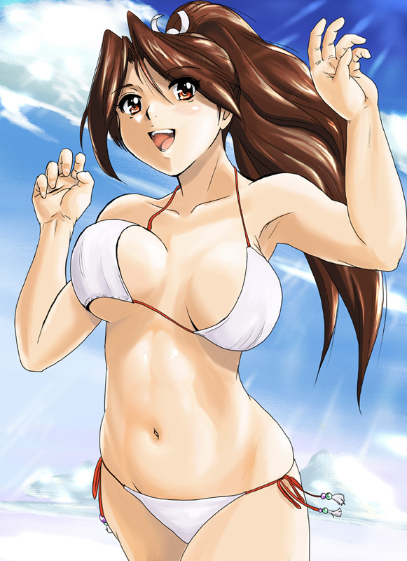 shiranui mai (the king of fighters and 1 more) drawn by shu-z
