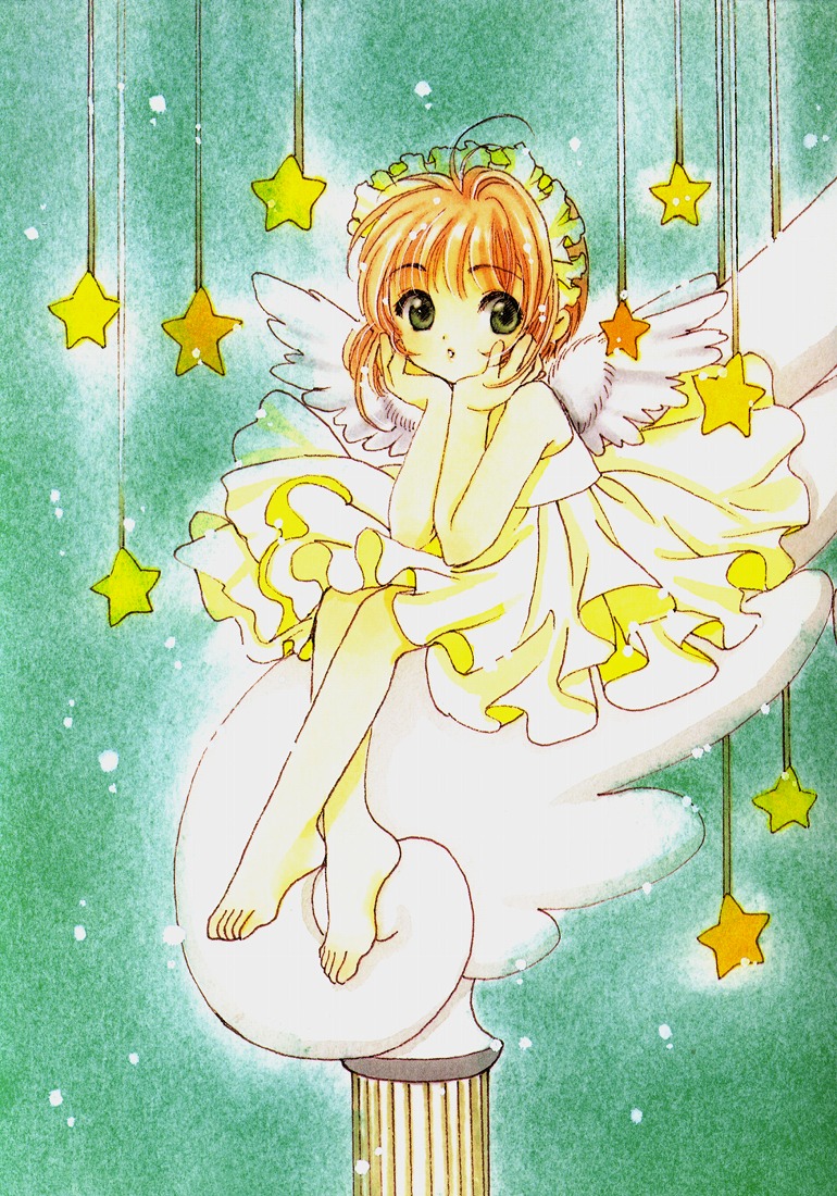 kinomoto sakura (cardcaptor sakura) drawn by clamp_(circle)