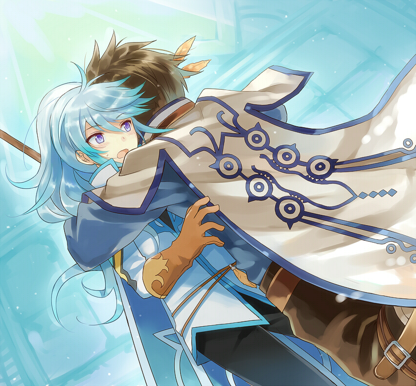 sorey and mikleo (tales of and 1 more) drawn by barufoa