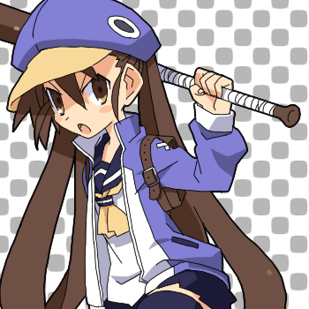 prinny and kazamatsuri fuuka (disgaea and 1 more) drawn by 16_ban