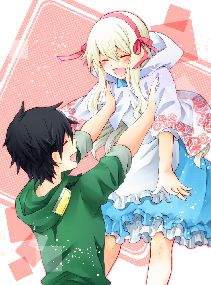kozakura marry and seto kousuke (kagerou project) drawn by hinata_(princess_apple)